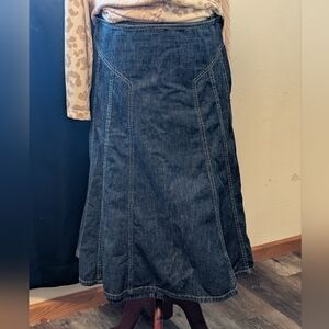 Liz Claiborne Dark Denim Skirt